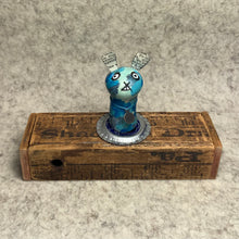 Load image into Gallery viewer, Stumpy Bunny - Blue Camouflage