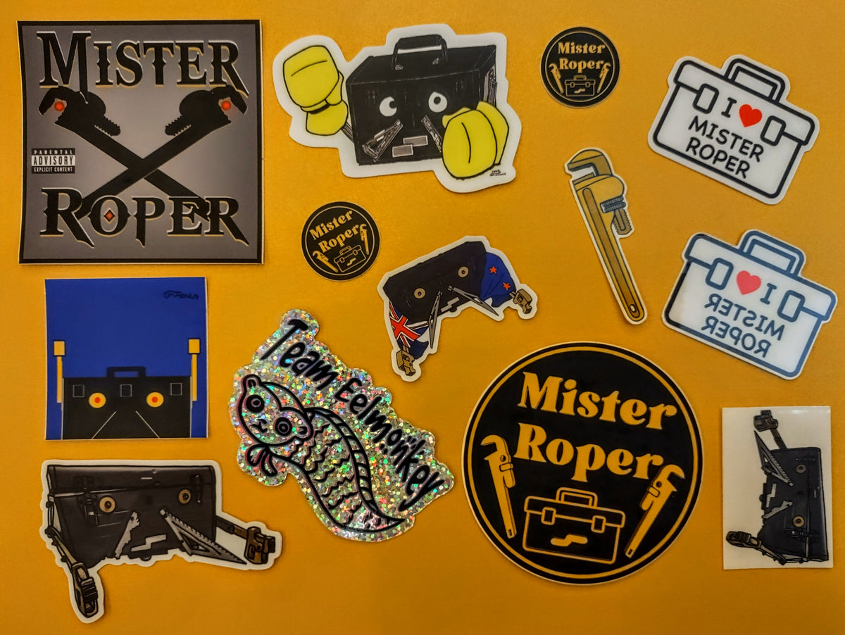 Mister Roper Sticker Pack! – Eelmonkey Art