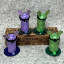 Load image into Gallery viewer, Bandit Bunny - Purple/Green

