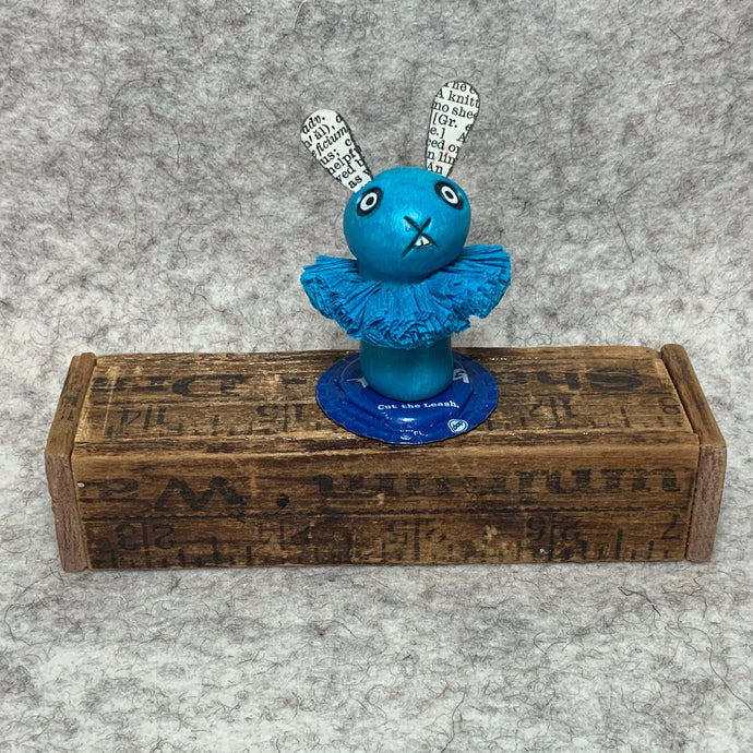 Stumpy Bunny - Blue