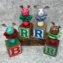 Load image into Gallery viewer, Stumpy Bunny - Toy Blocks
