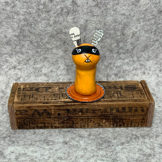 Bandit Bunny - Orange/Yellow