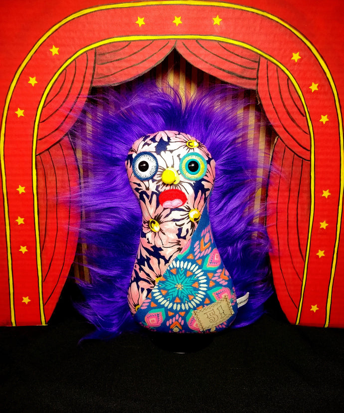Funky Punk Neon Purple