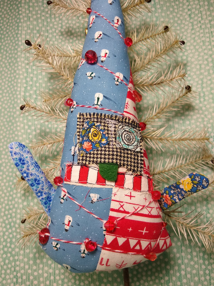 Upcycled Misfit Elf Doll 