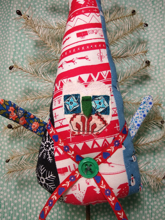 Upcycled Misfit Elf Doll 