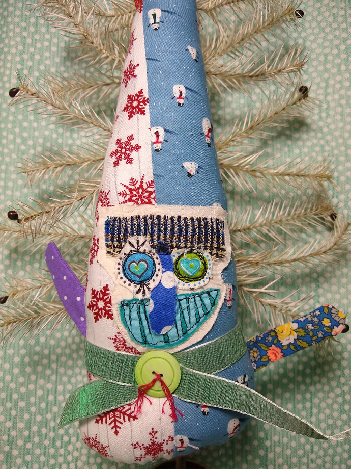 Upcycled Misfit Elf Doll 