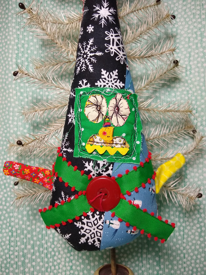 Upcycled Misfit Elf Doll 