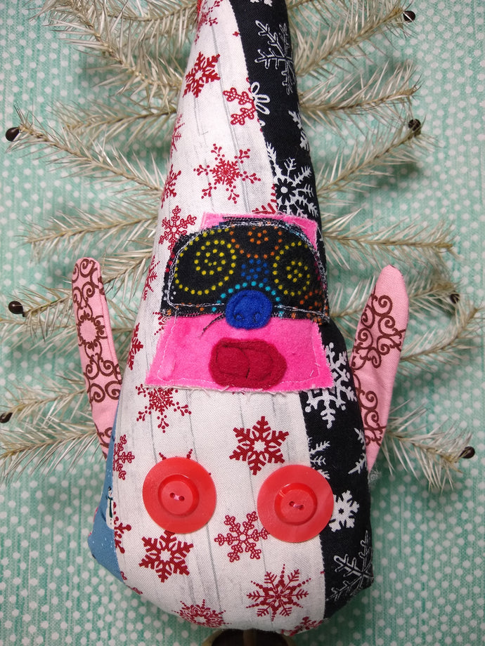 Upcycled Misfit Elf Doll 