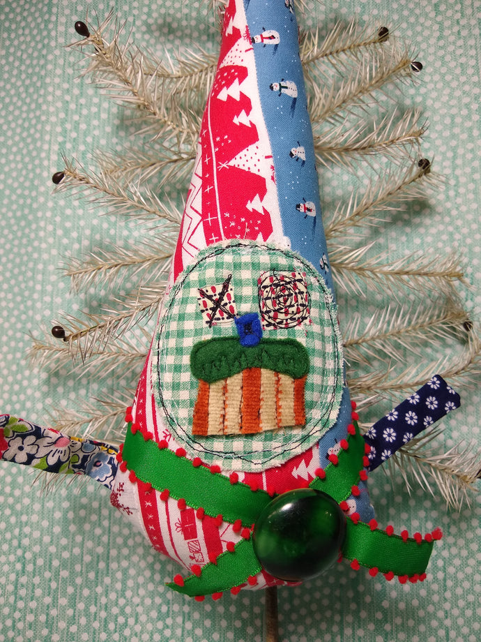 Upcycled Misfit Elf Doll 