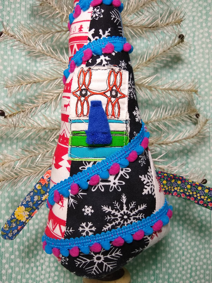 Upcycled Misfit Elf Doll 
