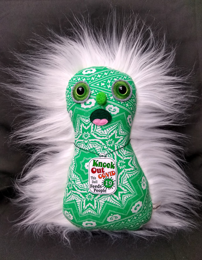 Knock Out Covid Charity Doll