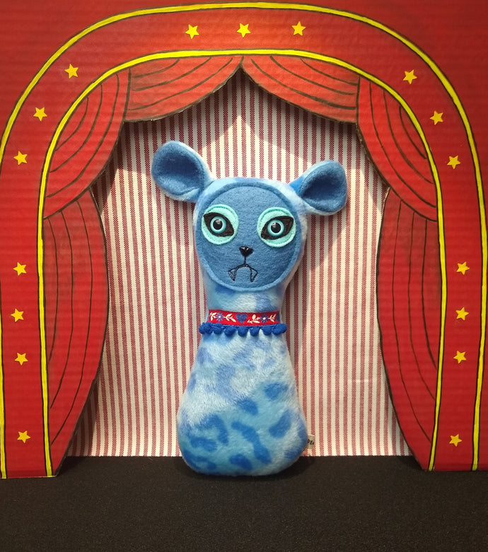 Plushie Punk Blue Spotted