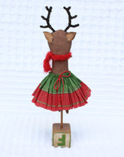 Load image into Gallery viewer, Vixen - Reindeer Stick Doll
